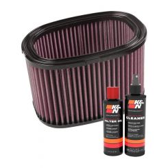 K&N Air Filter KA-7408 + Recharge Kit
