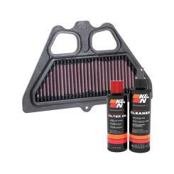 K&N Air Filter KA-9017 + Recharge Kit