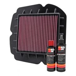 K&N Air Filter SU-6509 + Recharge Kit
