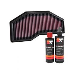 K&N Air Filter TB-1016 + Recharge Kit