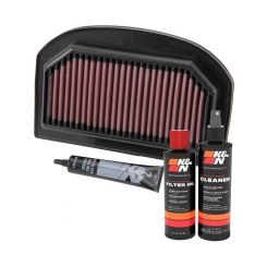 K&N Air Filter TB-1212 + Recharge Kit