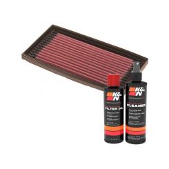 K&N Air Filter TB-6000 + Recharge Kit