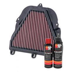 K&N Air Filter TB-6706 + Recharge Kit