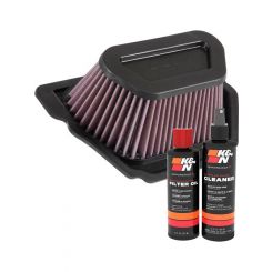 K&N Air Filter YA-1015 + Recharge Kit