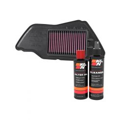 K&N Air Filter YA-1209 + Recharge Kit