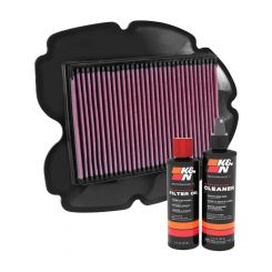 K&N Air Filter YA-9002 + Recharge Kit