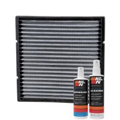 K&N Cabin Air Filter VF2002 + Recharge Kit