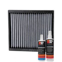 K&N Cabin Air Filter VF2004 + Recharge Kit
