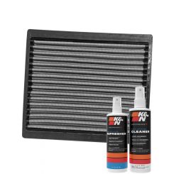 K&N Cabin Air Filter VF2020 + Recharge Kit