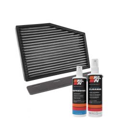 K&N Cabin Air Filter VF3013 + Recharge Kit