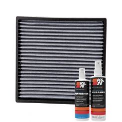 K&N Cabin Air Filter VF2001 + Recharge Kit