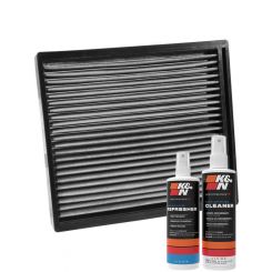 K&N Cabin Air Filter VF2010 + Recharge Kit