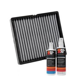 K&N Cabin Air Filter VF2057 + Recharge Kit