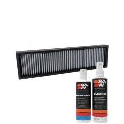 K&N Cabin Air Filter VF5000 + Recharge Kit