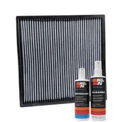 K&N Cabin Air Filter VF8000 + Recharge Kit
