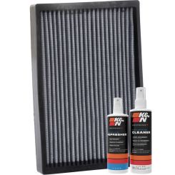 K&N Cabin Air Filter VF1015 + Recharge Kit
