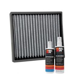 K&N Cabin Air Filter VF8004 + Recharge Kit