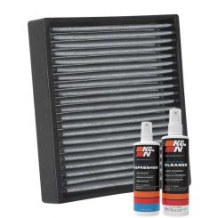 K&N Cabin Air Filter VF2076 + Recharge Kit