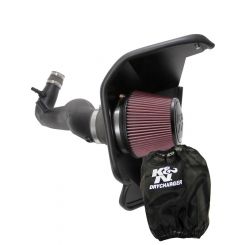 K&N Performance Air Intake System 63-2606 + Filter Wrap