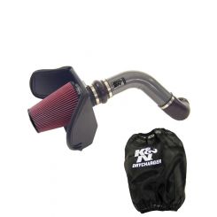 K&N Air Intake 77 Series Kit 77-3031KP + Filter Wrap