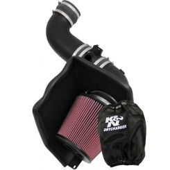K&N Air Intake 63 Series Aircharger Kit 63-3087 + Filter Wrap