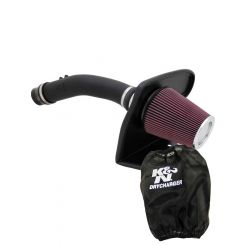 K&N Air Intake 57-2525-2 + Filter Wrap