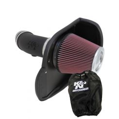 K&N Air Intake 63 Series Aircharger Kit 63-1565 + Filter Wrap