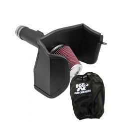 K&N Air Intake 63 Series Aircharger Kit 63-6018 + Filter Wrap