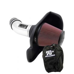 K&N Air Intake 69 Series Typhoon Kit 69-2545TP + Filter Wrap