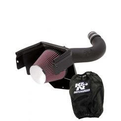 K&N 57 Series FIPK Air Intake Kit 57-1553 + Filter Wrap