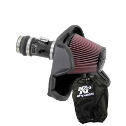 K&N Air Intake 69 Series Typhoon Kit 69-7063TTK + Filter Wrap