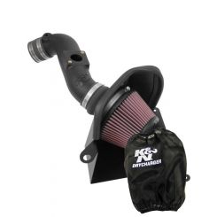 K&N Air Intake 63 Series Aircharger Kit 63-3517 + Filter Wrap