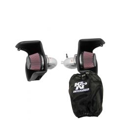 K&N Performance Air Intake System 69-5318TS + Filter Wrap