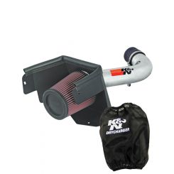K&N Air Intake 77 Series Kit 77-1553KP + Filter Wrap