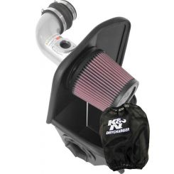 K&N Performance Air Intake System 69 Series Typhoon Kit LHD Only 69-6034TS + Filter Wrap
