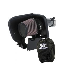 K&N Performance 69 Series Typhoon Cold Air Intake System Round 69-6035TC + Filter Wrap