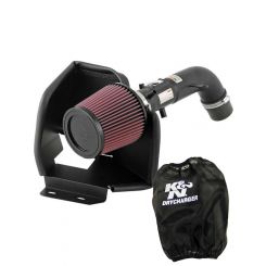 K&N Air Intake 69 Series Typhoon Kit 69-8609TTK + Filter Wrap