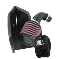 K&N Air Intake 69 Series Typhoon Kit 69-8610TTK + Filter Wrap