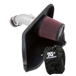 K&N Air Intake 69 Series Typhoon Kit 69-8618TS + Filter Wrap