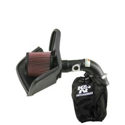 K&N Air Intake 69-8757TTK + Filter Wrap