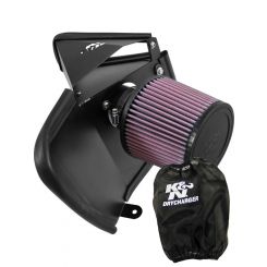 K&N Performance Air Intake System 69 Series Typhoon Kit LHD Only 69-9508T + Filter Wrap