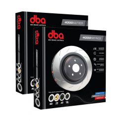 2 x DBA 4000 Curved Disc Brake Rotor 350mm DBA42246CXR DBA42246CXL