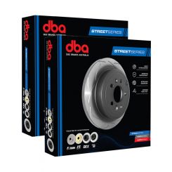 2 x DBA T2 Slotted Disc Brake Rotor 256mm DBA010S