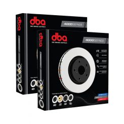 2 x DBA 4000 HD Disc Brake Rotor 276mm DBA4014