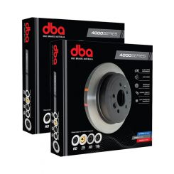 2 x DBA 4000 HD Disc Brake Rotor 286mm DBA4041