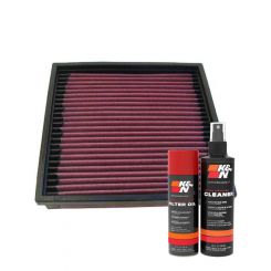 K&N Air Filter 33-2003 + Aerosol Recharge Kit