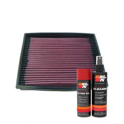 K&N Air Filter 33-2013 + Aerosol Recharge Kit