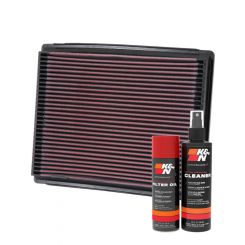 K&N Air Filter 33-2015 + Aerosol Recharge Kit