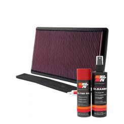 K&N Air Filter 33-2035 + Aerosol Recharge Kit