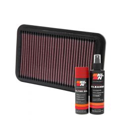 K&N Air Filter 33-2041-1 + Aerosol Recharge Kit